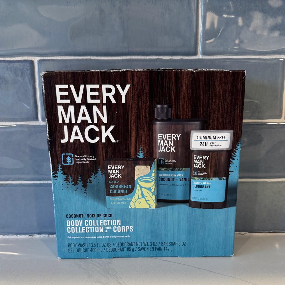 Every man jack Coconut Body Collection for Men